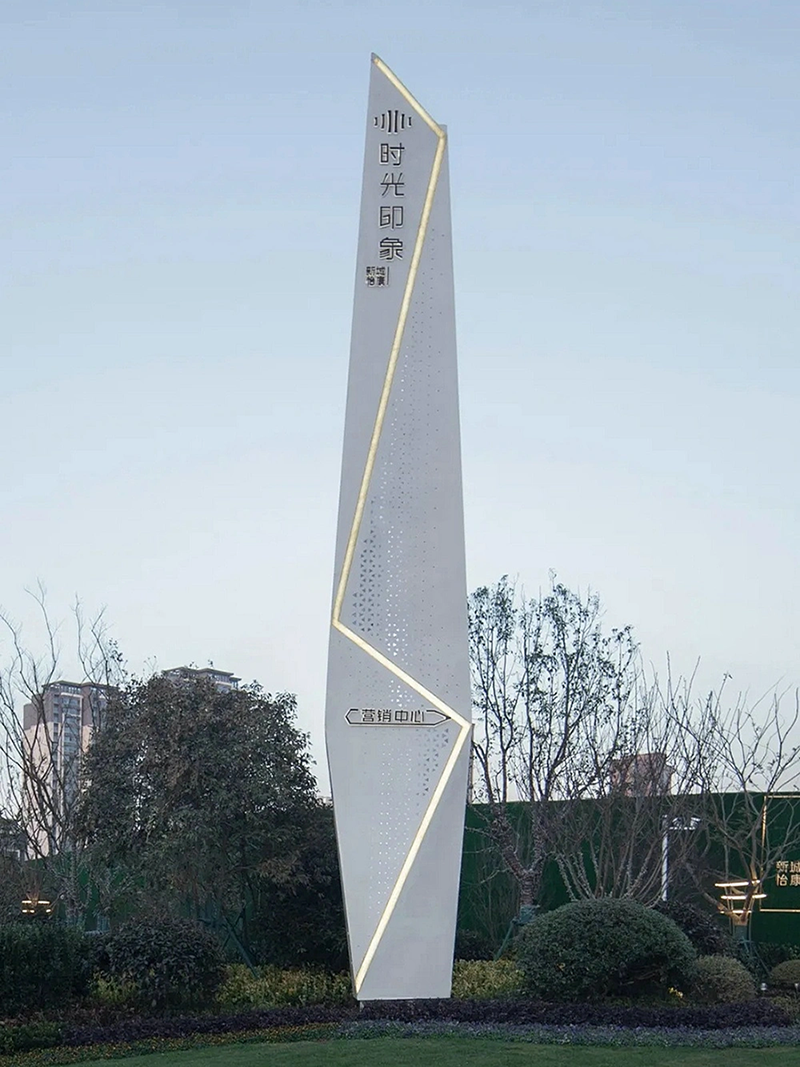 Monolith Signs for Exhibition